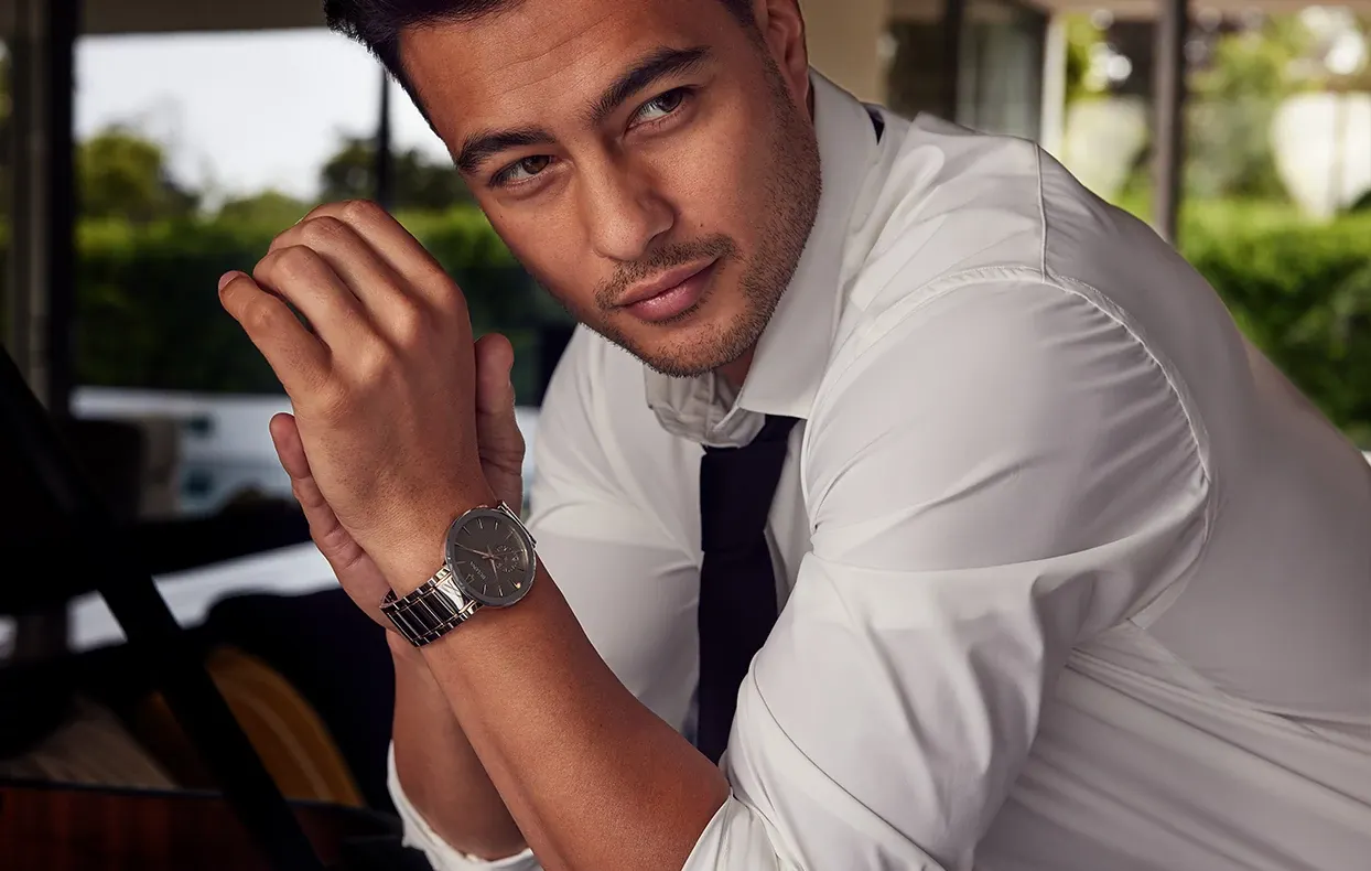 Gray Dial Stainless Steel Bracelet Latin GRAMMY® 98A309 | Bulova